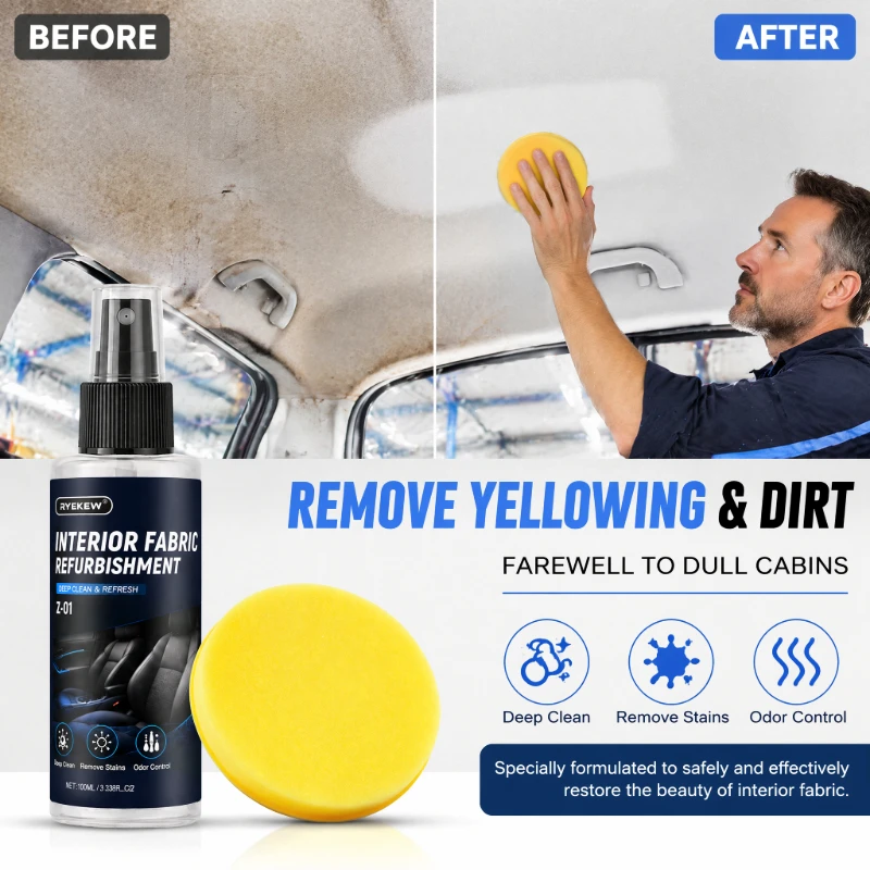 Limpiador de Telas para Interi - Seat Cleaner Fabric reseña y precio