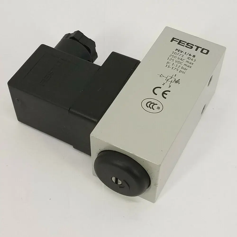 

Новый в коробке FESTO PEV-1/4-B 10773 PLC реле давления 24VDC