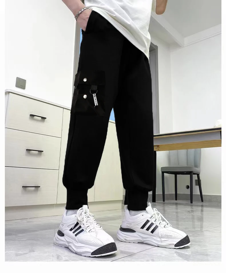 

Мужские повседневные брюки Jeep, желтые свободные штаны из вискозы, спортивная одежда, длинные брюки большого размера для лета, 2019