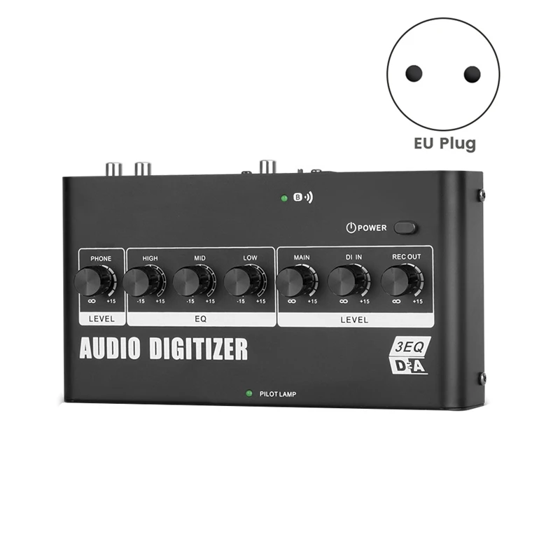 محول صوت رقمي إلى تناظري من النوع C/بلوتوث/ألياف بصرية/اتصال محوري مضخم صوت ضبط مباشر