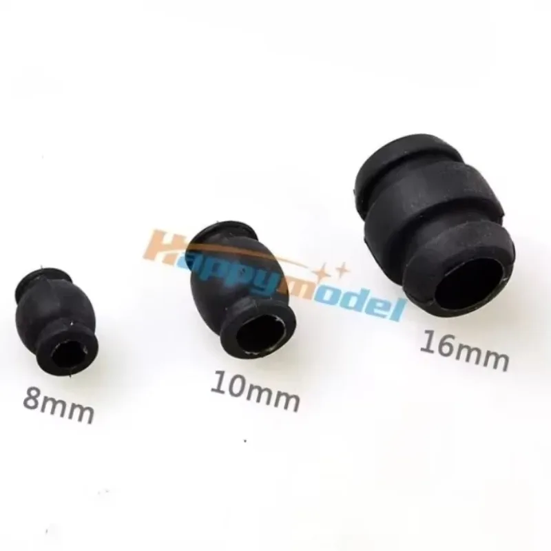 Train d'atterrissage Multicopter, Tube en carbone, amortisseur en Silicone, boule d'amortissement, 4 pièces