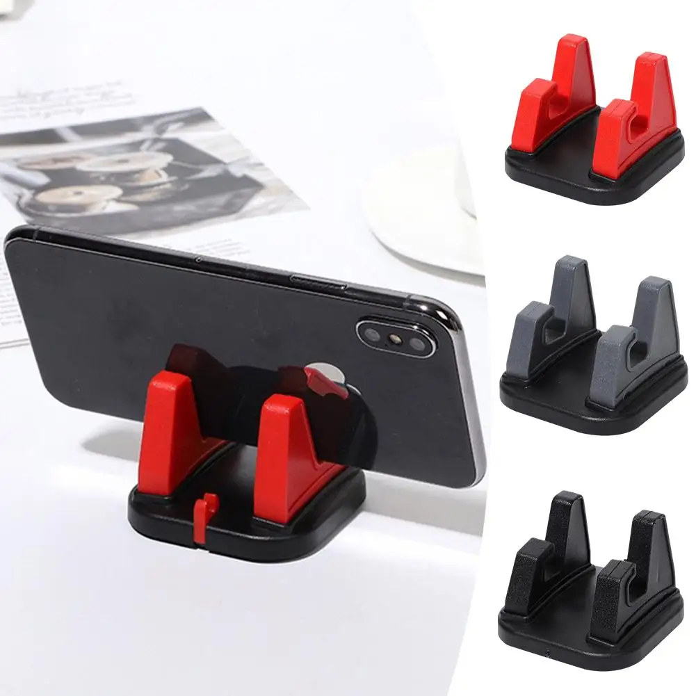 Soft Silicone Car Phone Holder With Anti-slip Pad Phone Holder Suitable For Car GPS Dashboard Phone Holder J0R0