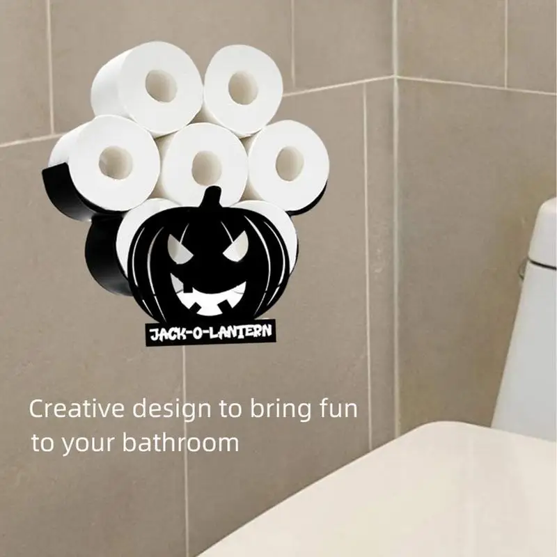 

Halloween Paper Towel Holder Halloween Towel Holder Toilet Paper Stand Halloween Towel Holder Stand for Countertop Toilet