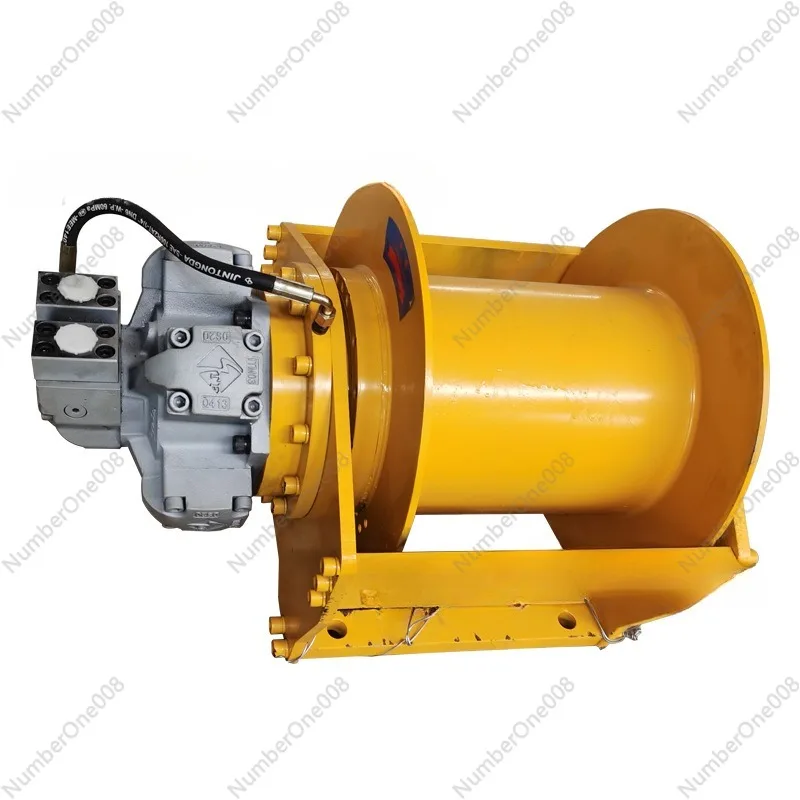 Source Factory Small 5-ton Hydraulic Winch, Hydraulic Winch for Hydraulic Crane, Crane Lifting Equipment