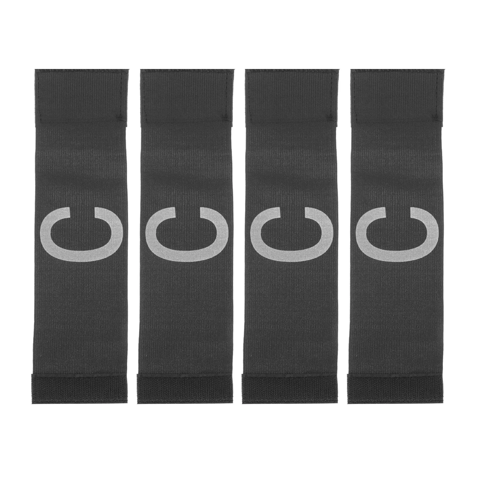 

4Pcs Football Captain Armbands Wear-Resistant Non-Slip Professional Bands for Soccer Basketball Sports