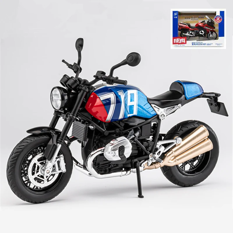 1:12 R NINE T Alloy Retro Sports Motorcycle Model Diecast Metal