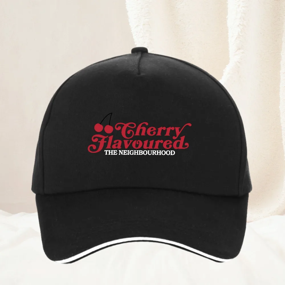

Cherry Flavoured The Neighbourhood hat Band The NBHD Graphic Baseball Cap Unisex Adjustable Adult Hip Hop Hat