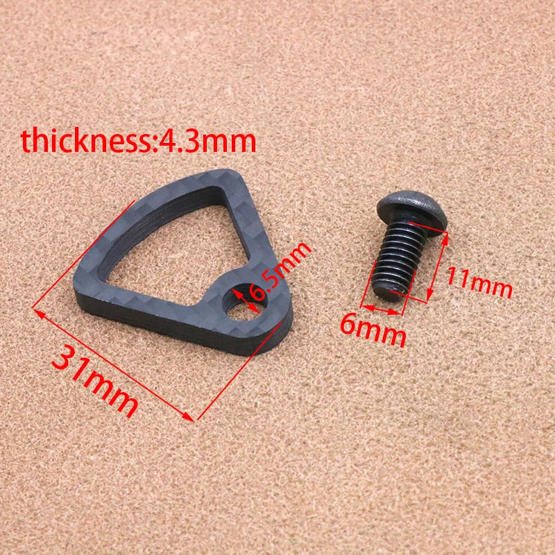 Carbon Fiber Bicycle Frame Kickstand Replaceable Easywheel Bicycle Bracket For Brompton Folding Bicycle Decorative Parts