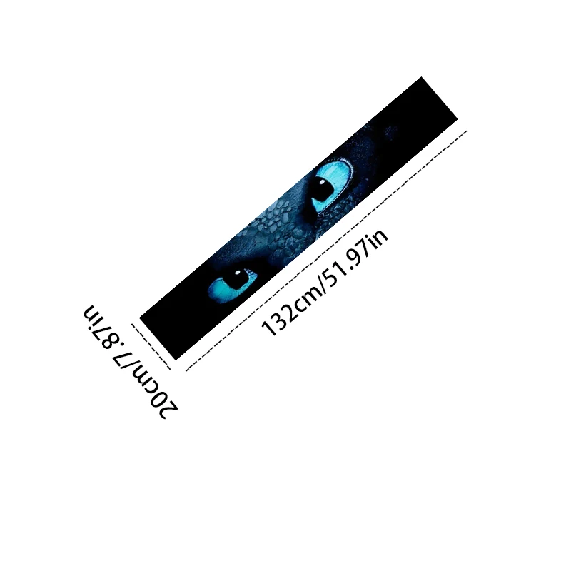 1-piece set Toothless Car Front Windshield Sticker Vinyl Decal Truck SUV Banner Creative Decoration