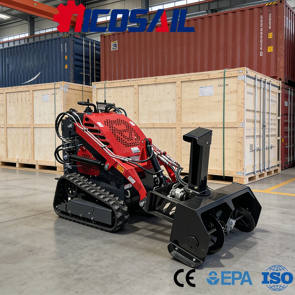 

Мини-погрузчик Euro 5 с сертификатом CE: компактная конструкция, стабильная производительность, идеально подходит для строительства садов и зданий