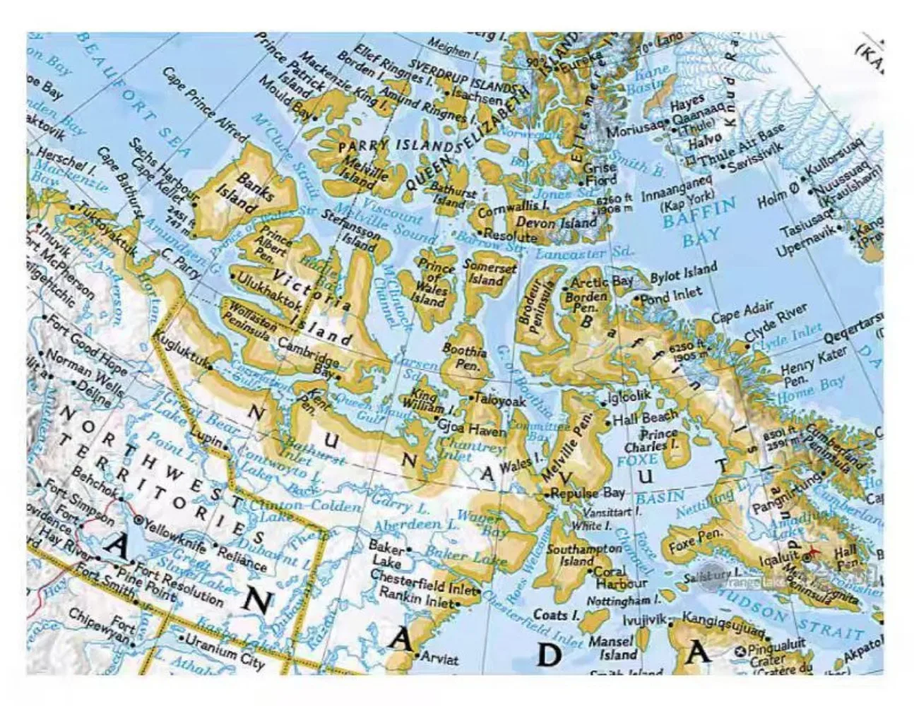 Large HD Americas Map Posters Prints Library Wall Chart - Cotton Canvas Painting Wall Art Living Room Offices Home Decor - Gift