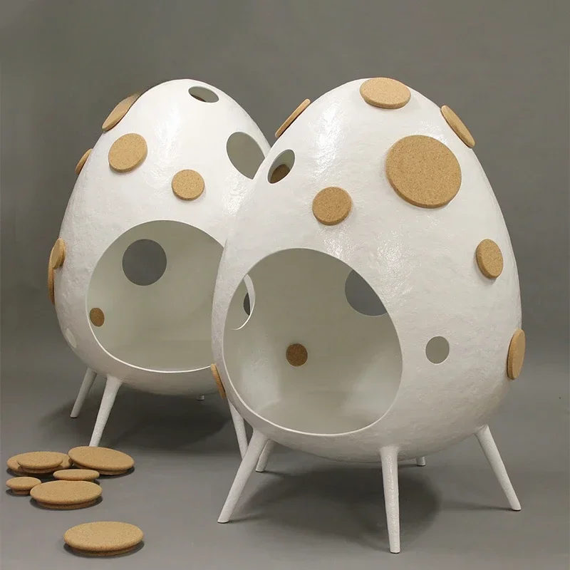 FRP eggshell , light luxury, special-shaped egg house, playground, sales office, children's chair, living room, sofa chair