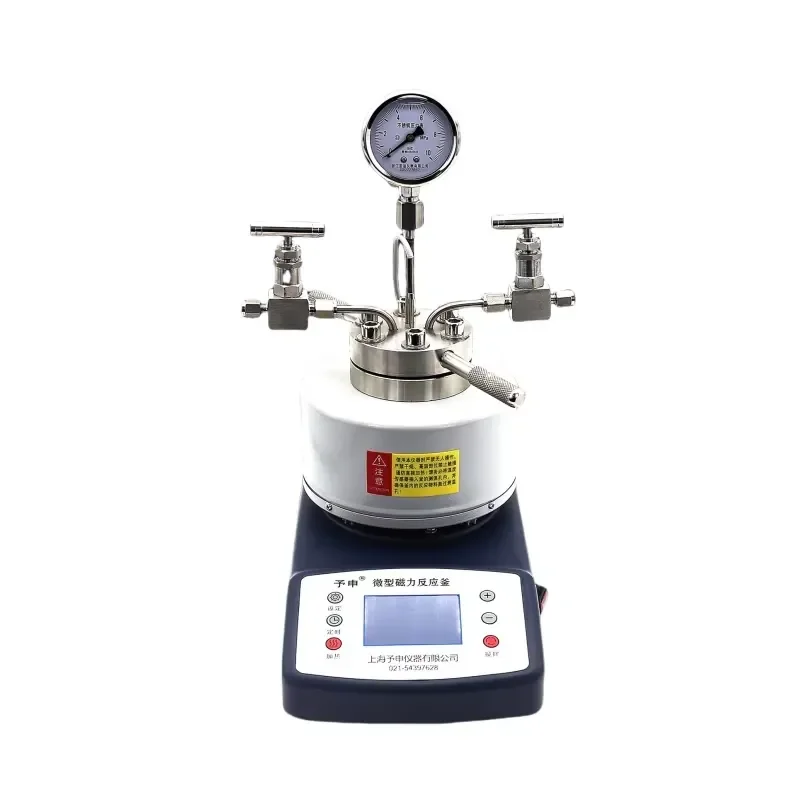 

200ml Miniature Magnetic High-temperature and High-pressure Reaction Kettle Laboratory Synthesis KettleMagnetic Reactor