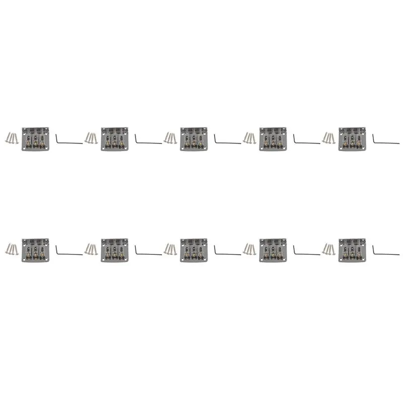 a89e-10x-3-string-guitar-ball-string-bridge-bridge-pull-string-hard-tail-guitar-bridge-tail-3-string-silver