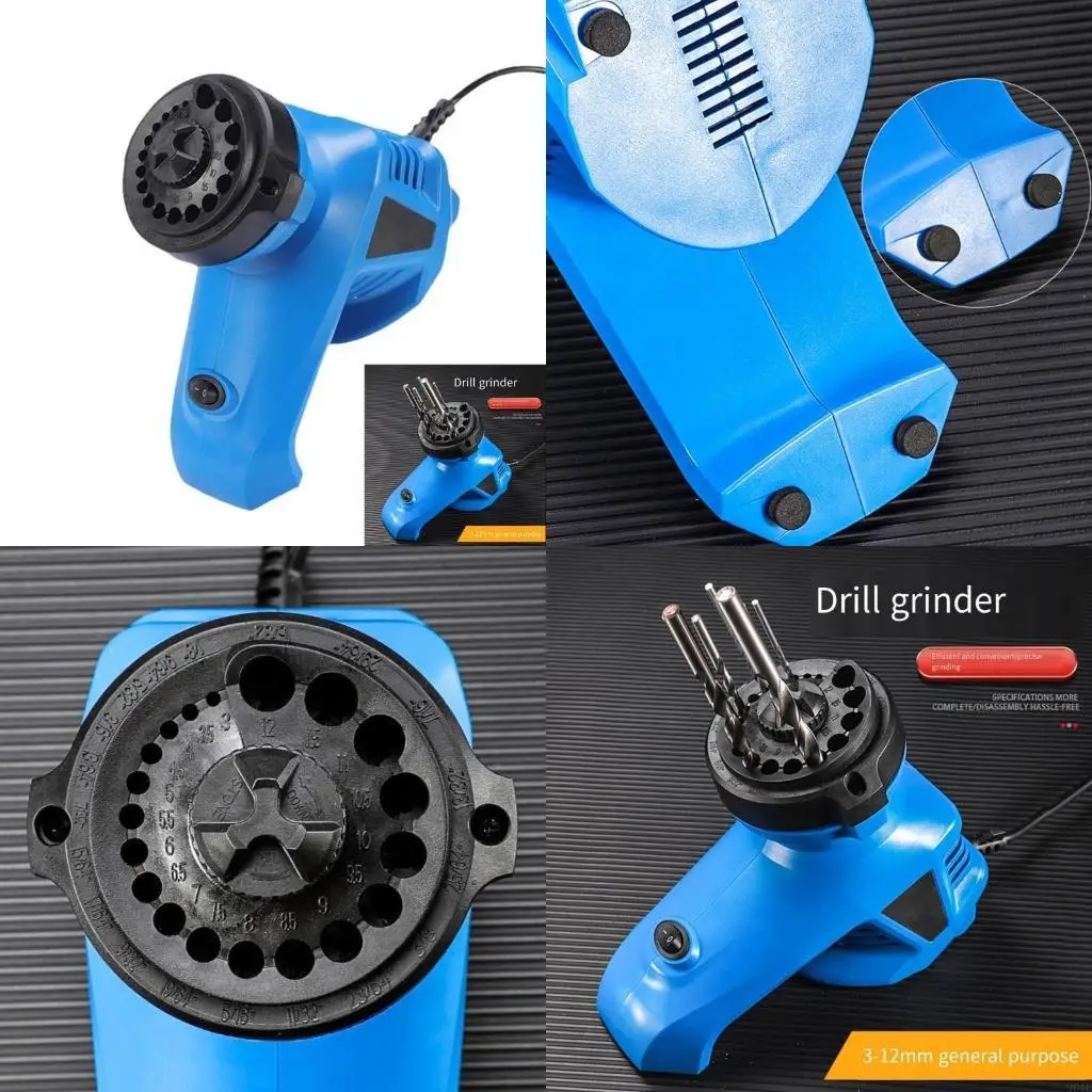 

964E Electric Twist Drill Bit Sharpener Grinder Machine for Home Use with Easy Operations Suitable for Sizes 1/8'' To 15/32''