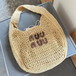 Bag for Women Beach Bag M257621 Hand shopping Bags Handbags Design Ladies Outdoor Wear Handmade Kawaii Backpack 2024 New