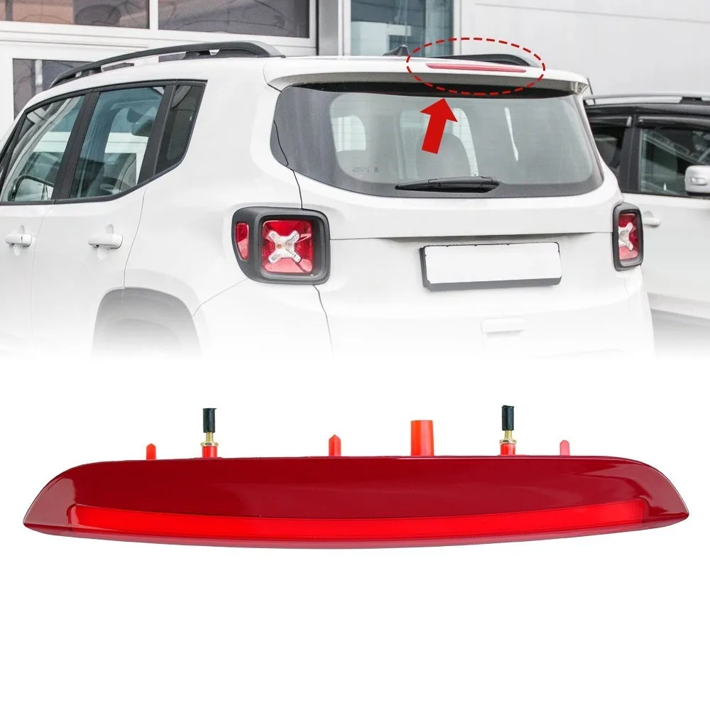 

Высокорасположенный стоп-сигнал, автоаксессуар, прямая замена для Jeep Renegade 2015-2020, задний стоп-сигнал высокой яркости