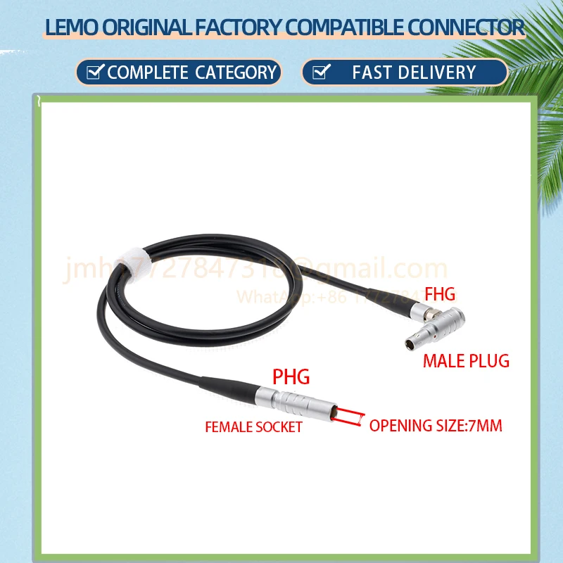 00B FGG FHG push-pull self-locking male plug PHG docking socket 2 3 4 5 6-pin with shielded and unshielded cables