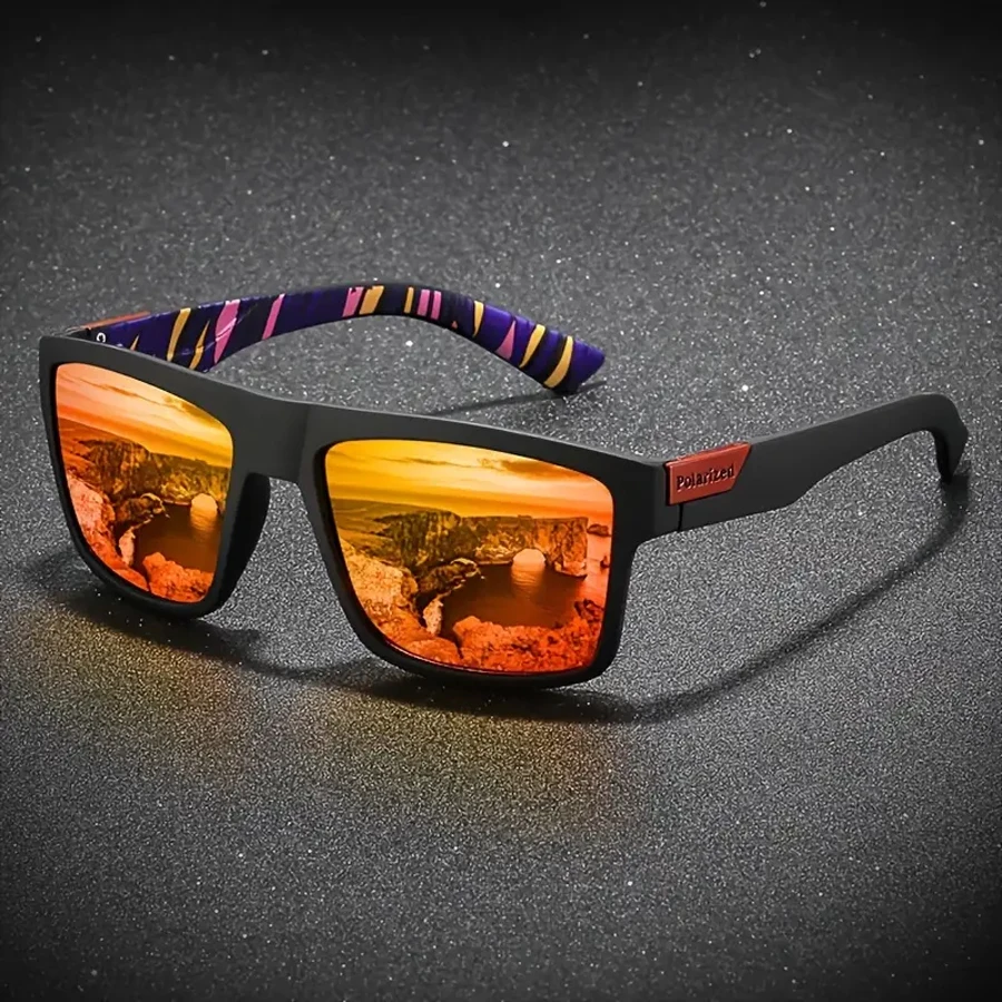 Fashion Sunglasses For Men And Women Luxury Driving Fishing Trip Vintage Square Sunglasses For Men UV400 Glasses image 4