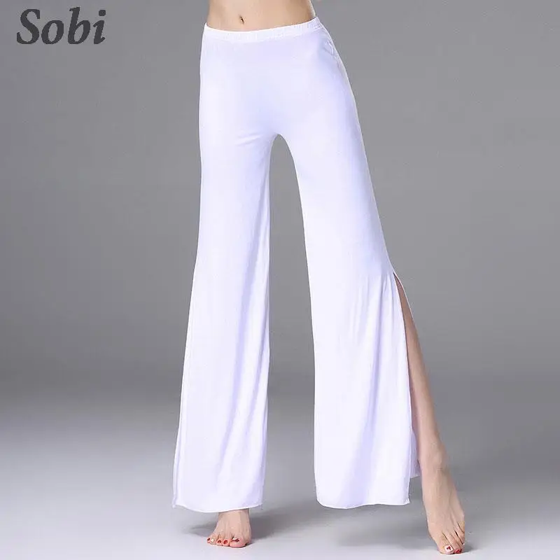 Pantalones de danza del vientre para mujer, traje elegante Oriental, pantalones de práctica de danza del vientre, ropa de rendimiento, Sexy, Modal,