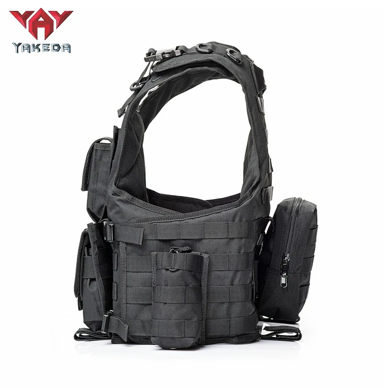 Chaleco táctico Yakeda multifunción camouflage – Resistente para entrenamiento outdoor - imagen 4