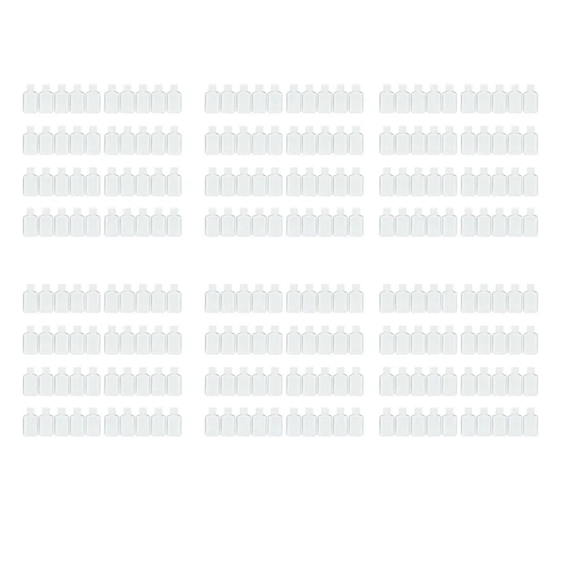 

【SURPRISE】240 шт., 2 унции, 60 мл, прозрачный многоразовый контейнер для пластиковых дорожных бутылок с откидной крышкой из ПЭТ