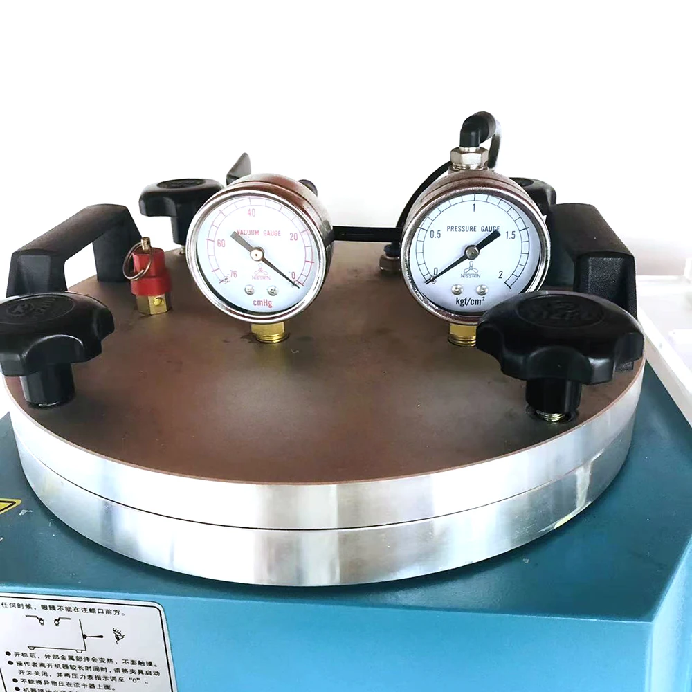 Digital Vacuum Wax Injector Easy Operation For Jewelry Casting Making Wax Tree Wax Machine