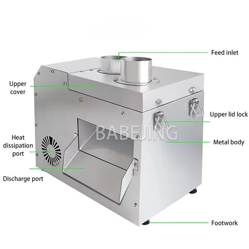 BABEJING رائجة البيع/آلة تقطيع الموز التجارية الجديدة لقطع الخضار والبطاطس