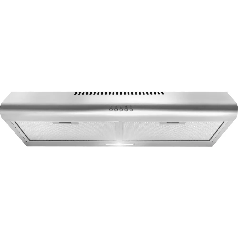 COSMO COS-5MU30 30 in. Under Cabinet Range Hood Ductless Convertible Duct, Slim Kitchen Stove Vent 3 Speed Exhaust Fan
