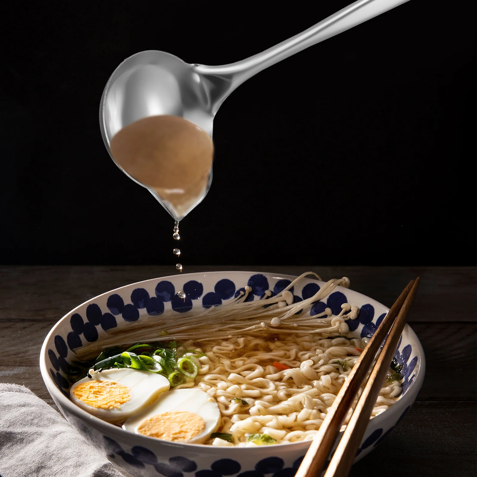 

2Pcs Stainless Steel Drizzle Spoon Pouring Spout Ladle Robust Construction Small Gravy Ladle for Home and Commercial Use