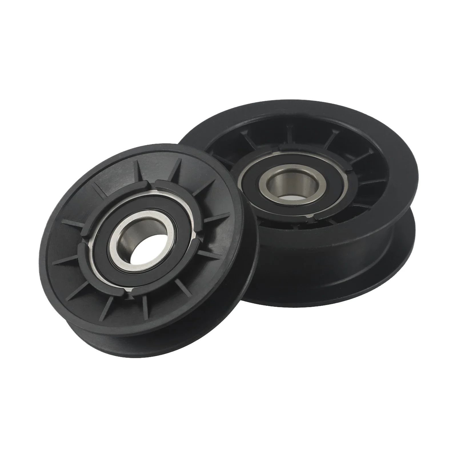 For Troy-Bilt 1760097 Pulley Belt Kit Lawn Tractor Belt Kit Lawn Tractor Maintenance Easy Installation High-quality Rubber Fiber