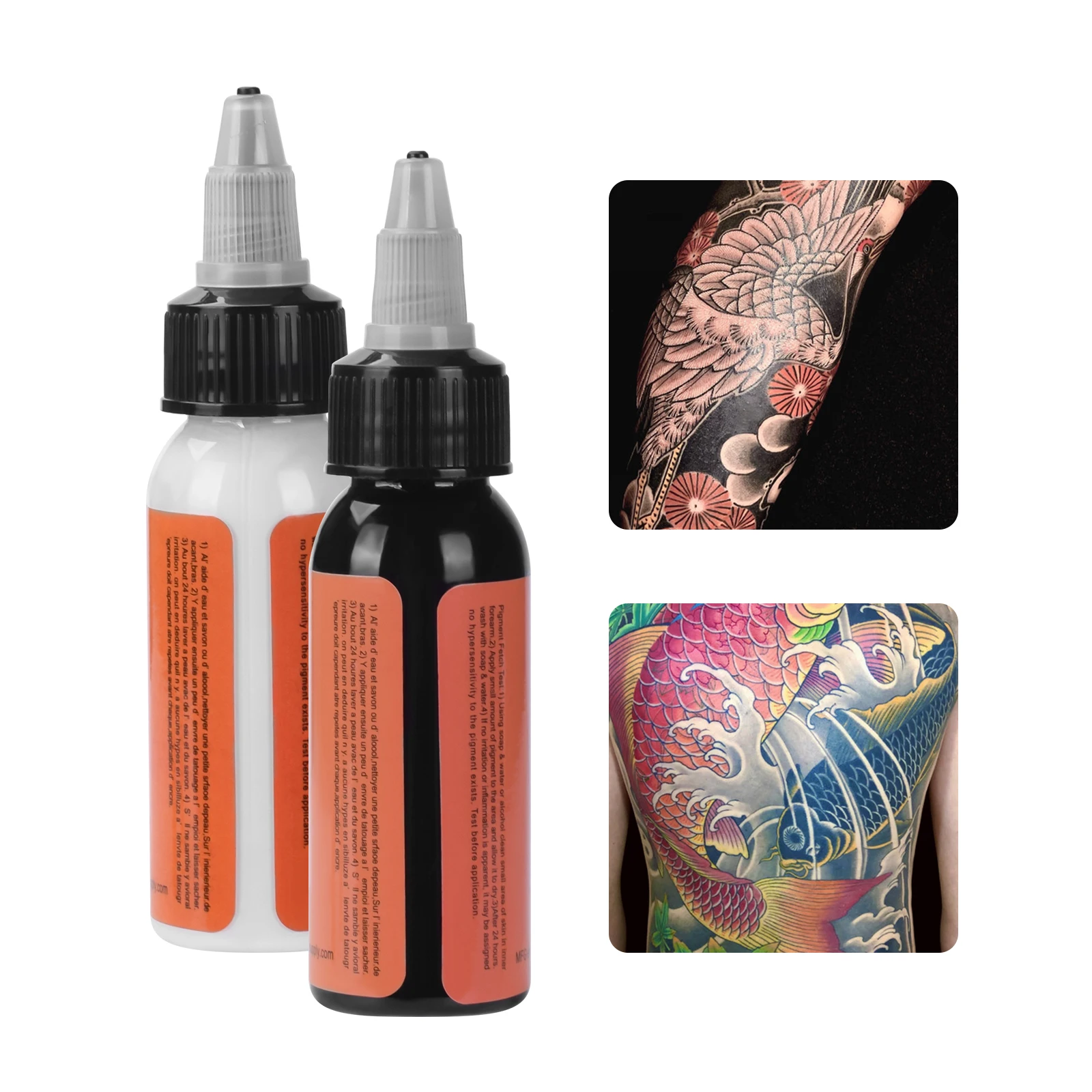 30ml 7Color Mixing Tattoo Ink Permanent Makeup Tattoo Paint Body Art Natural Plant Permanent Pigment Tattoo Ink Set Supplies