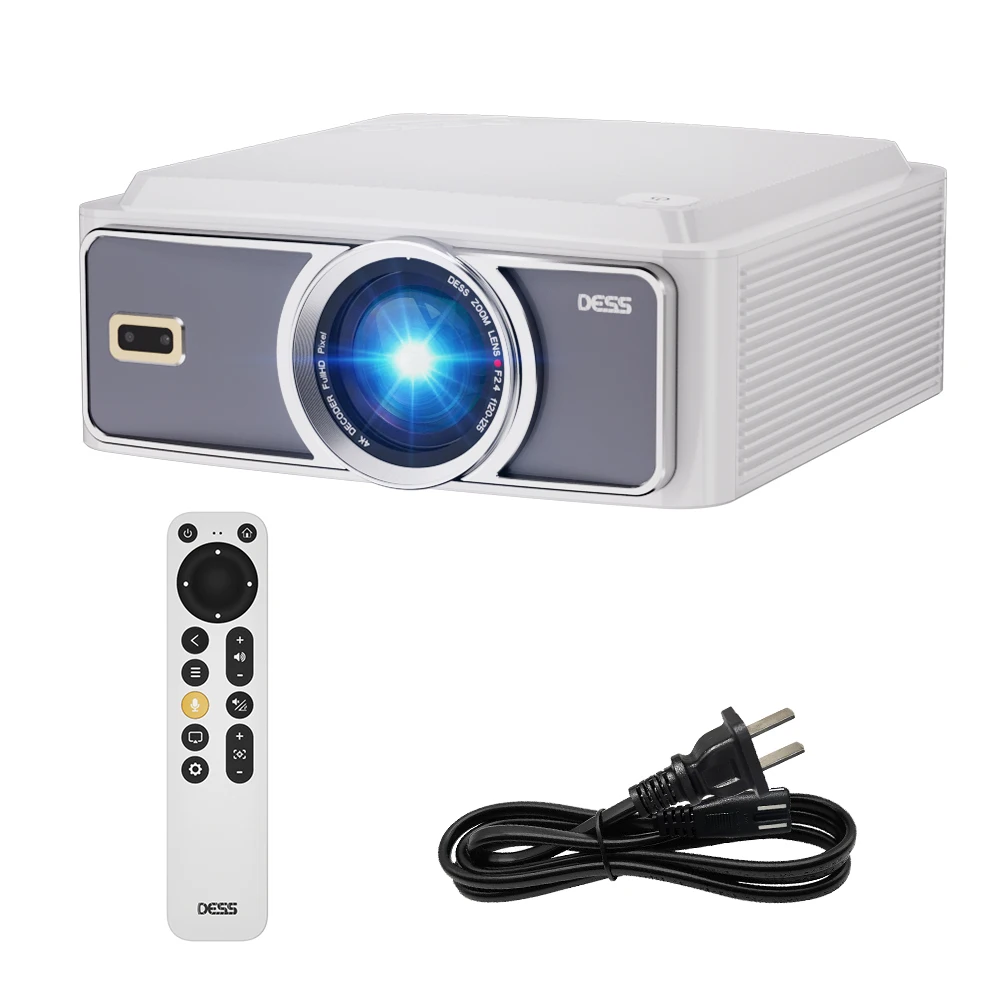 DESS C5Pro Full HD 1080P Videoprojector C5 Pro BT5.4 WIFI Android Beam Projector Home Theater Game Film Videospeler Projector