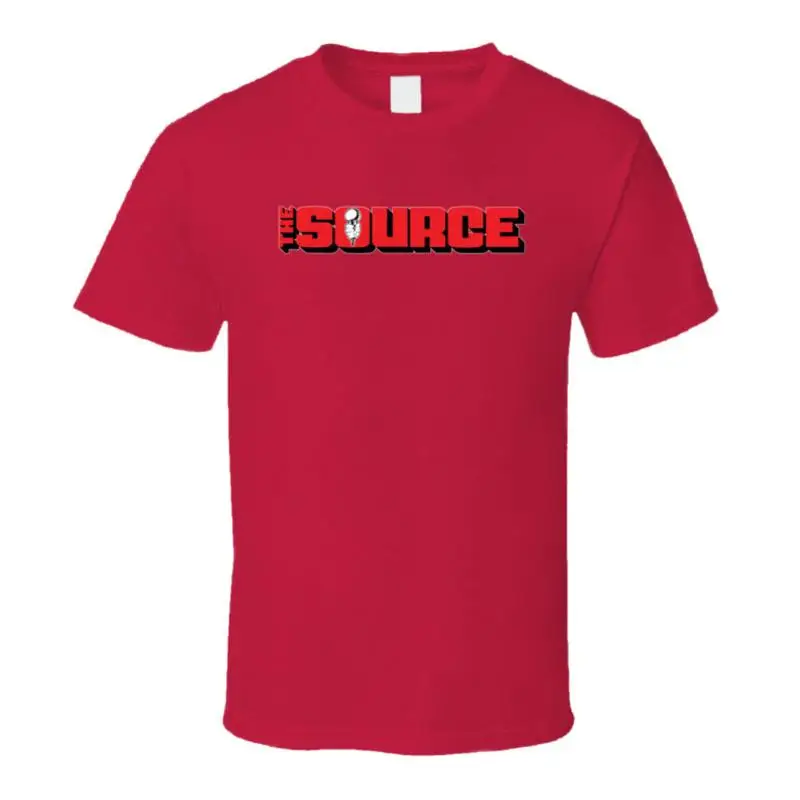 Camiseta de la revista de entretenimiento popular de la fuente