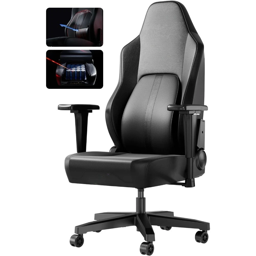 

Gaming Chair, Ergonomic Office Chair With Dynamic Lumbar Support, 3d Adjustable Armrests, And High-back Design For Gaming Chair