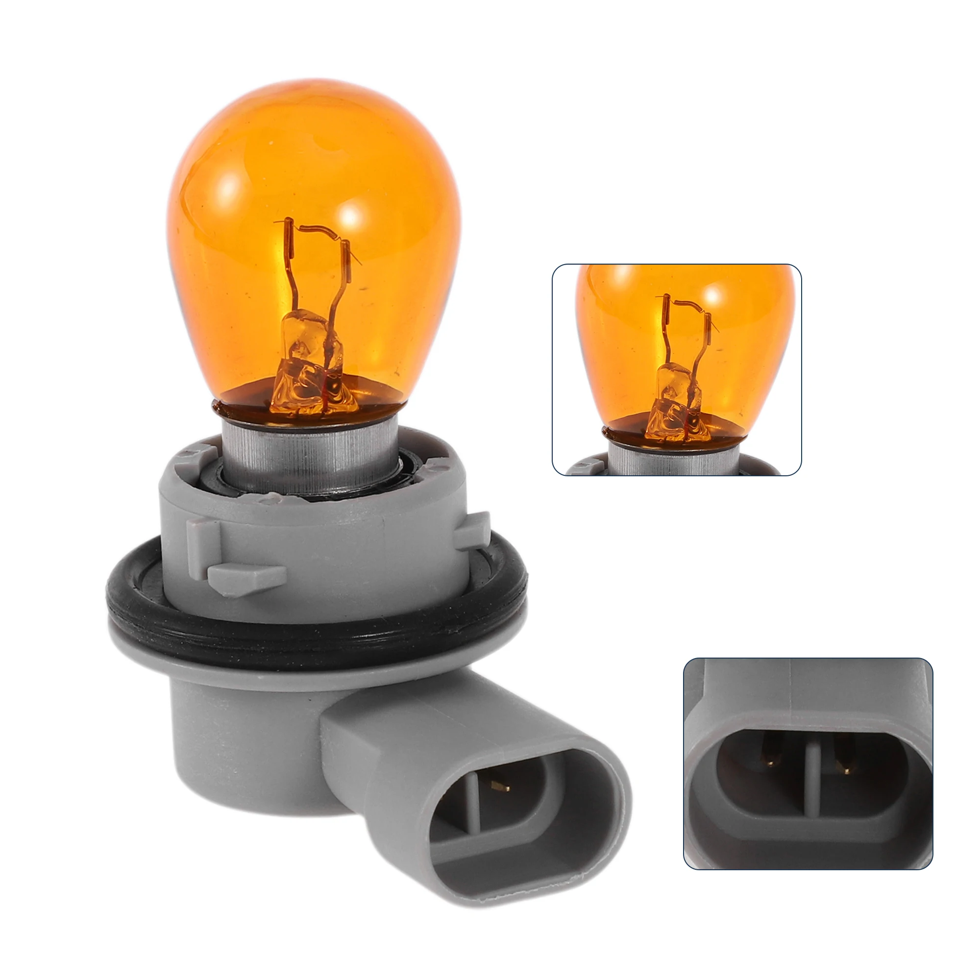 

X Autohaux 1 Pc Tail Light Socket for Jeep Renegade 16-18 No.68285016AA Lamp Bulb Connector 2 Pin with Light Bulb