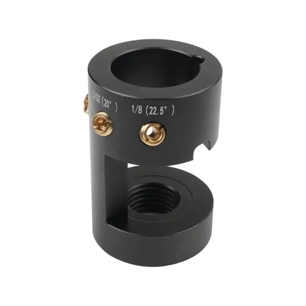 ลวดบดเครื่องเหลาอิเล็กโทรดหลายมุมแนวนอนหลุมเครื่องบดอิเล็กโทรดทังสเตนสีดําเครื่องมือเชื่อม TIG Essential