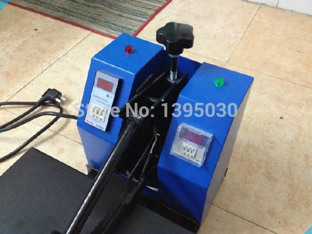 ماكينة ضغط حراري للصور بقدرة 2200 وات للتي شيرت مع منطقة طباعة متوفرة مقاس 38 سم × 38 سم #2