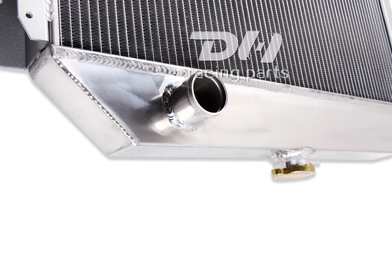 포드 F-시리즈/브롱코 트럭 V8 2.8-7.5L 1966-1979 냉각 4열 알루미늄 라디에이터