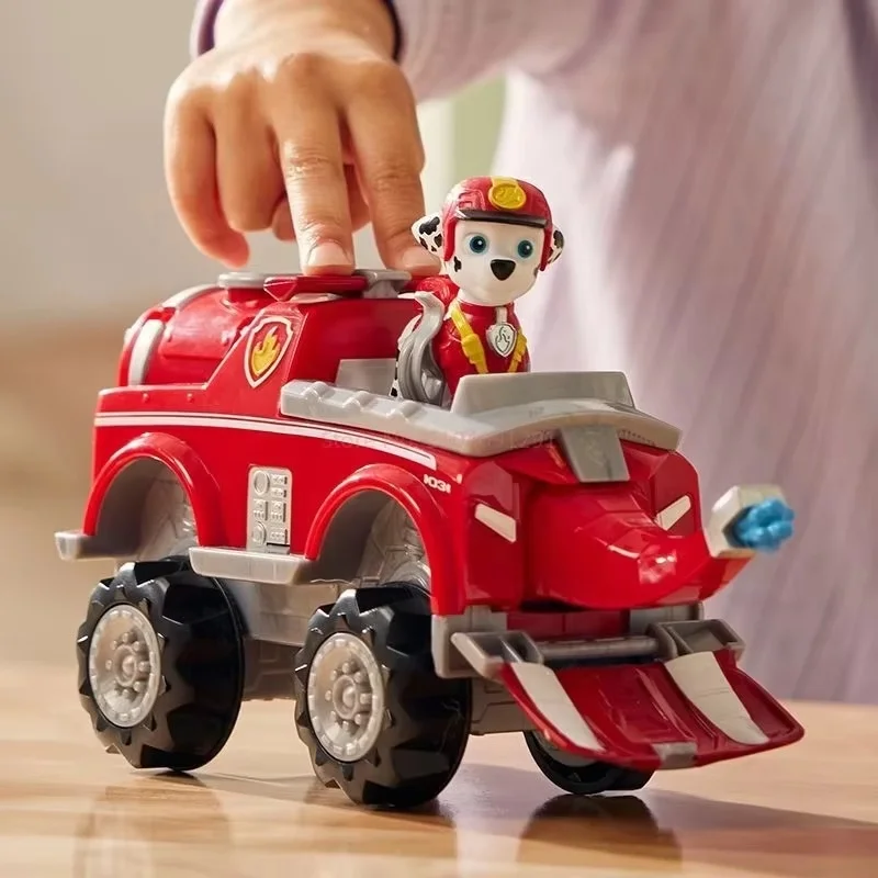 في المخزون باترول الغابة سلسلة تشيس سكاي مارشال الحيوان Shapeshiftingjungle Secret Realm الكلب الإنقاذ سيارة الأطفال T #2