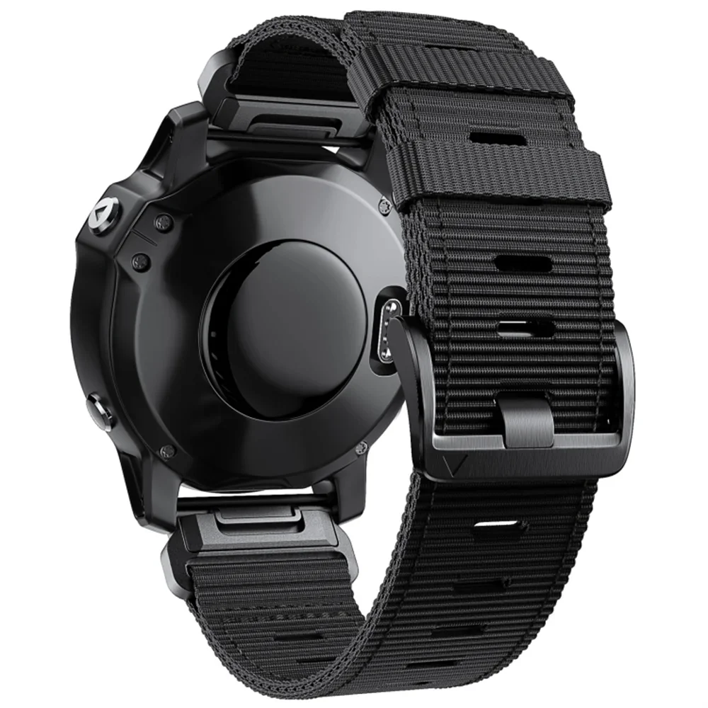 22mm 26mm Nylon Watch Strap For Garmin Instinct 2X / Forerunner 965 955 / Epix Pro 47mm 51mm Bracelet Quickfit Replacement Band image 6