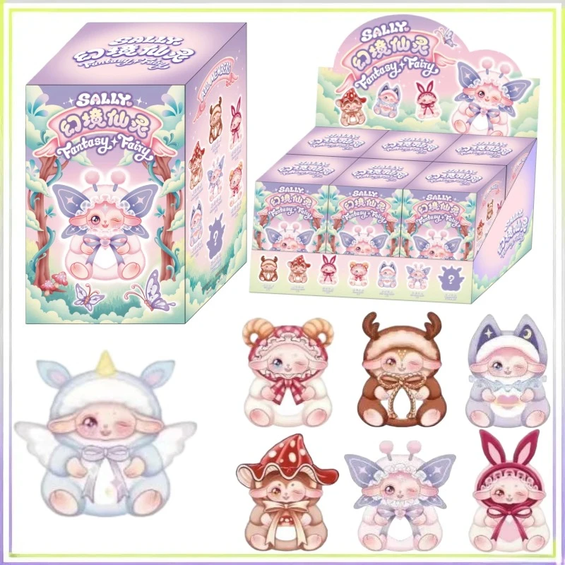 

GenuineSally Fantasy Fairy Series виниловая плюшевая слепая коробка компаньон для сна кукла Kawaii изысканное украшение дома коробка с украшениями подарок