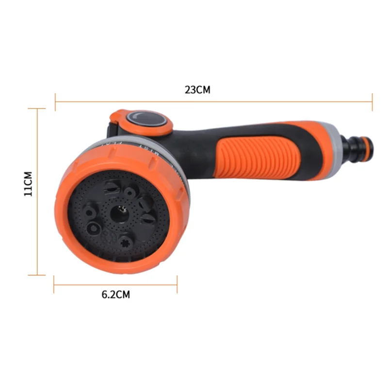 Pistolet do mycia samochodu wysokociśnieniowego A45F, domowy, mocny pistolet do mycia podłóg i podlewania, pistolet do podlewania kwiatów.