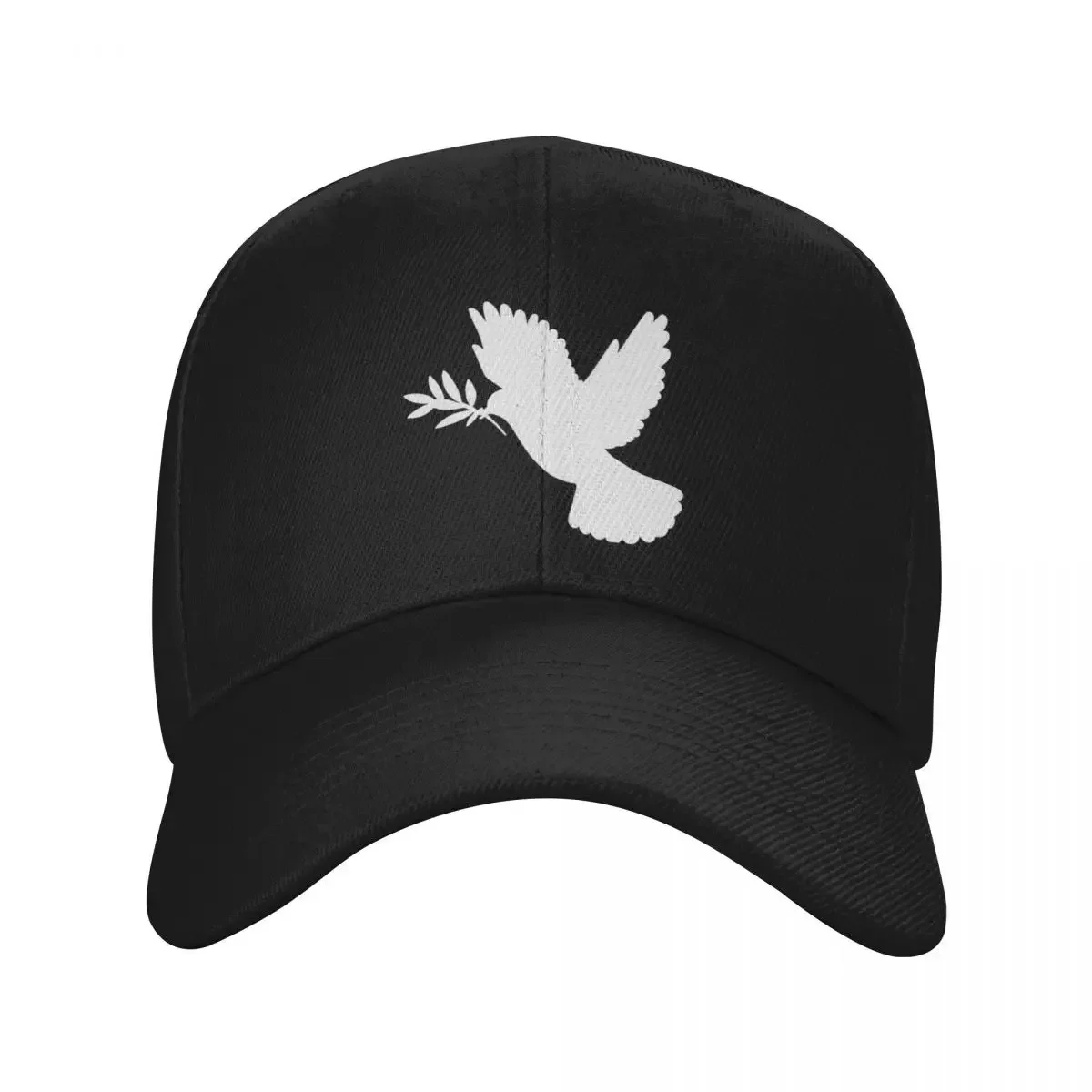 

Dove Olive Branch Peace Symbol Friendship Baseball Cap Brand Man cap Hip Hop Golf Hat Hats Man Women's