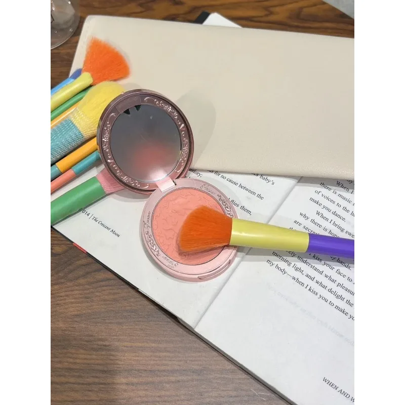 H series10 Sets Rainbow Makeup Brush Loose Powder Blush Contour Highlight Eyeshadow Nose Shadow Eyeliner Concealer Eyebrow Brush