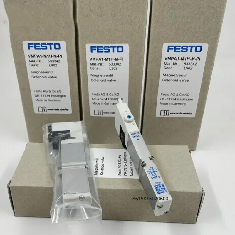 FESTO Solenoid valve VMPA1-M1H-K-PI 533347 VMPA1-M1H-M-PI 533342 VMPA1-M1H-N-PI 533348 VMPA1-M1H-J-PI 533343 533345 533349 VMPA1