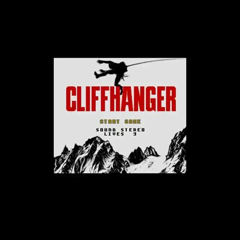16-битная большая серая игровая карта Cliffhanger NTSC для 46-контактных игроков из США