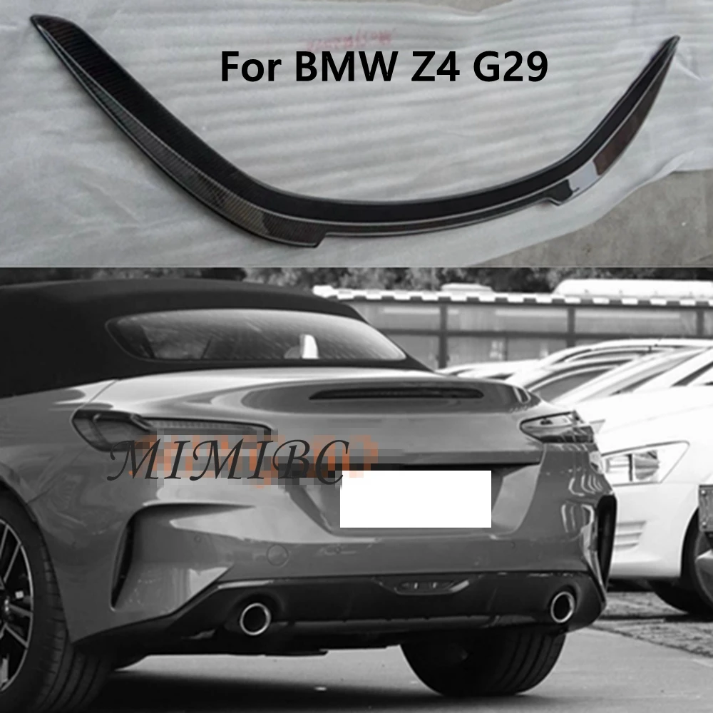 Per BMW Z4 G29 V Style in fibra di carbonio Spoiler posteriore tronco ala 2020-2022 FRP carbonio forgiato