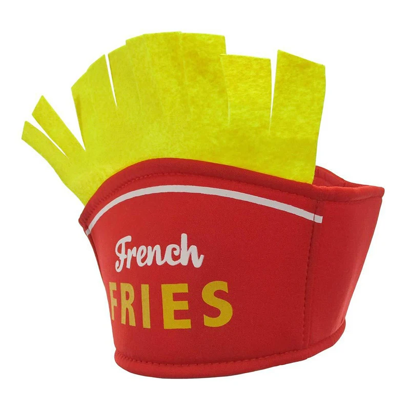 Chips Pommes Frites Hut Taco Sombrero Hüte für Erwachsene Tacos Stirnband für Fiesta Karneval Kostüm Requisite – Detail 6