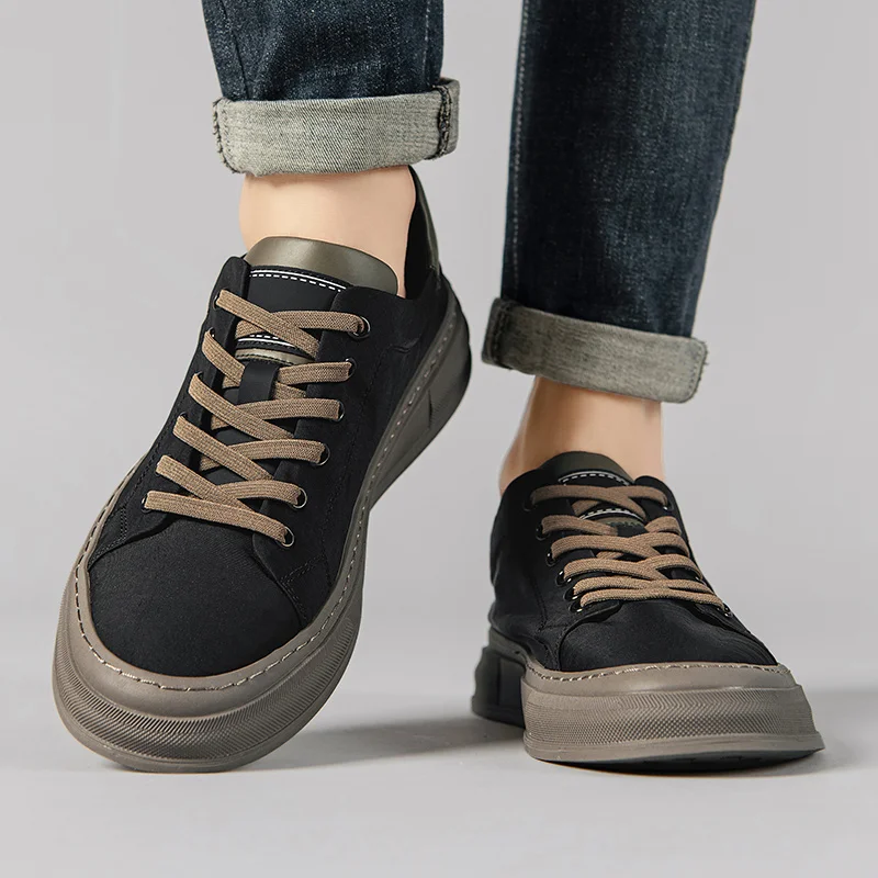 

Fashion Brand Men's Outdoor Breathable Sports Shoes High Quality Men's Comfortable Lace Up Waterproof and Anti Slip Casual Shoes